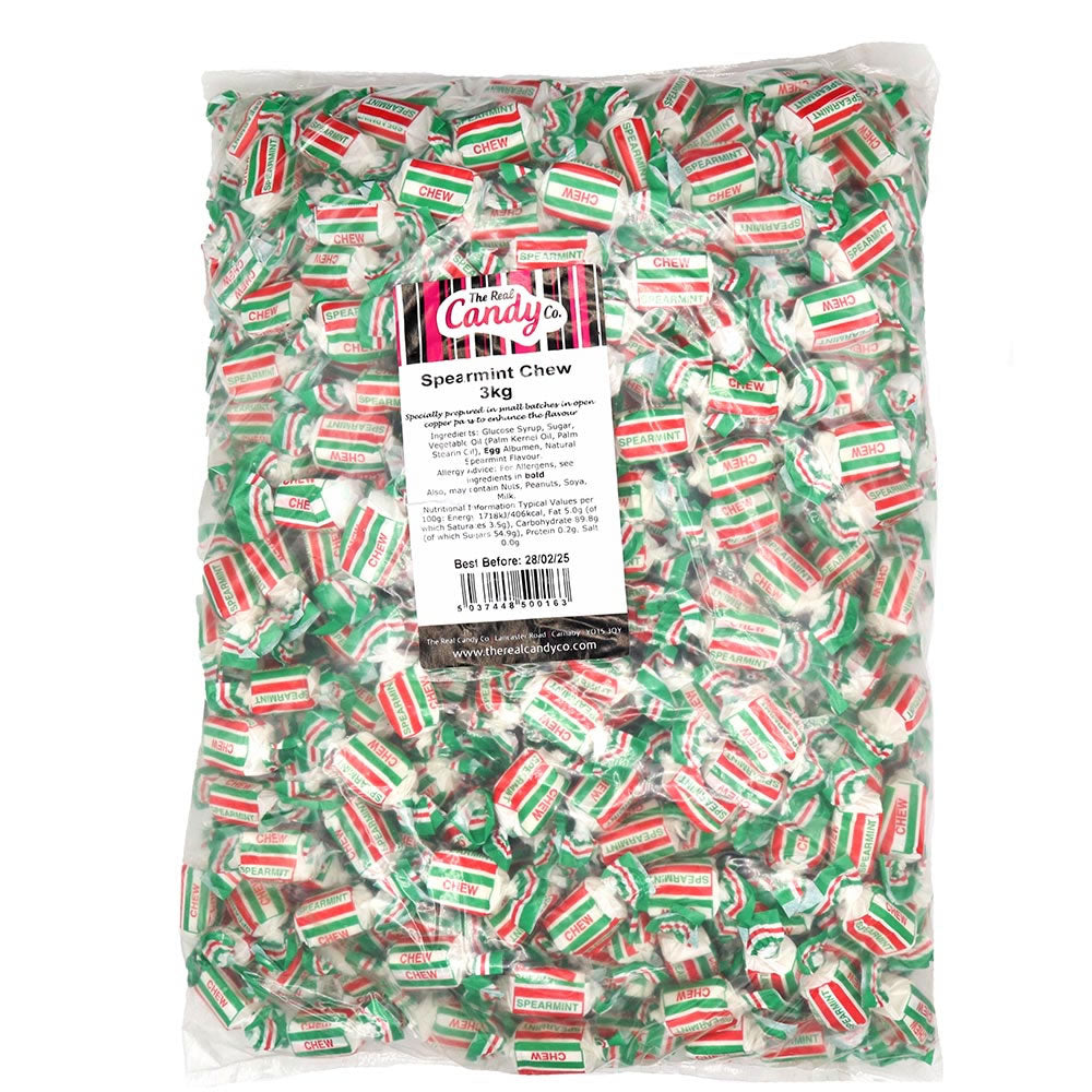 Spearmint Chews 3Kg