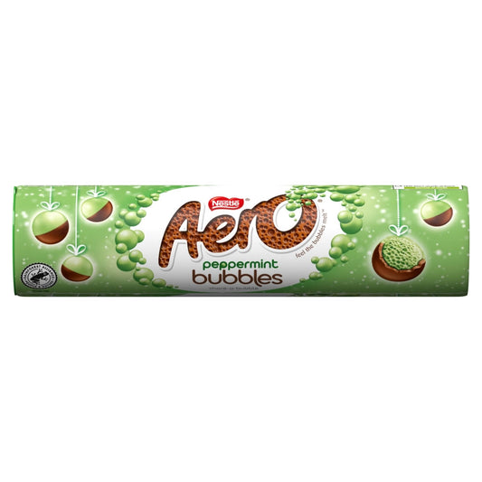 Aero Bubbles Peppermint Chocolate Giant Tube 70g
