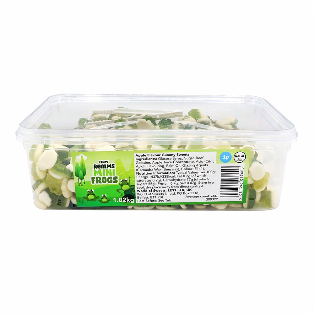 Candy Realms Mini Frogs Sweet Tub