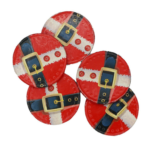 1kg Sweets Santas Belt Milk Chocolate Coins