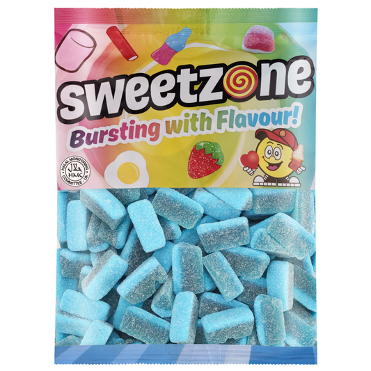 Sweetzone Blue Raspberry Slices Bag 1Kg