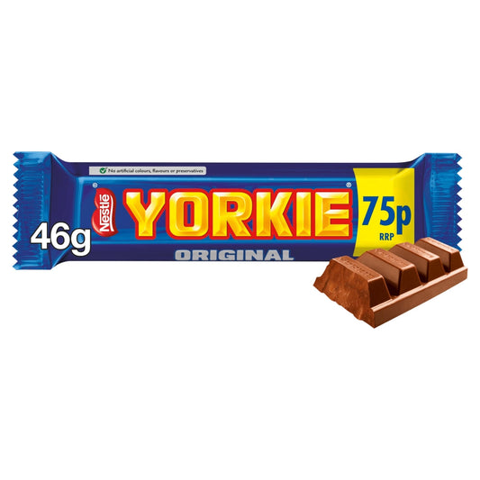 Yorkie Milk Chocolate Bar 46G