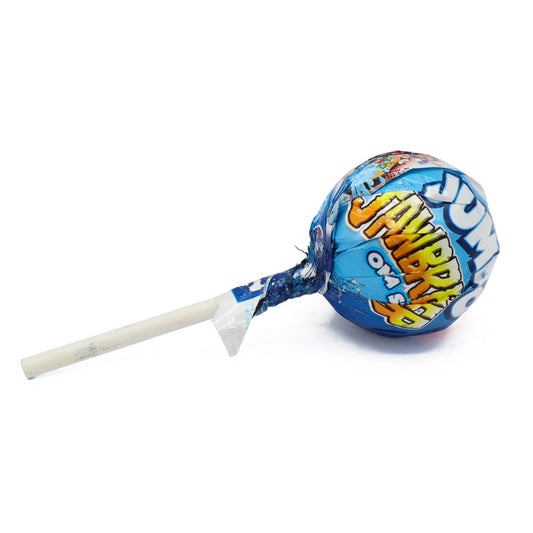 Zed Candy Jumbo Blue Raspberry Apple Jawbreaker On A Stick 35G