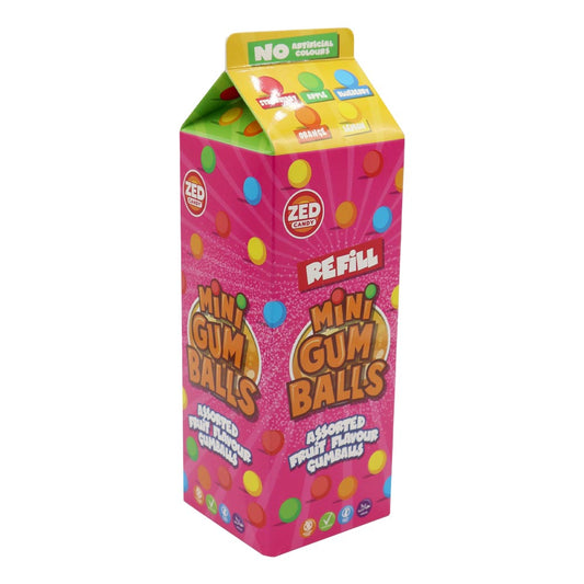Zed Refill Gumballs Carton 400G
