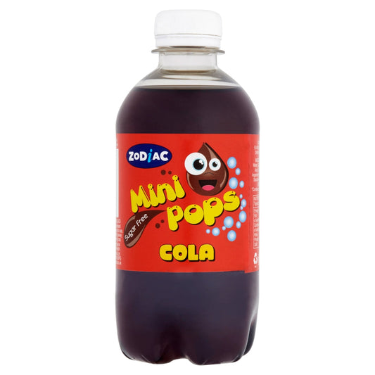 Zodiac Mini Pops Cola Flavour Bottle 330Ml 6 Pack