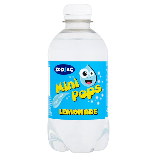 Zodiac Mini Pops Lemonade Bottle 330Ml 6 Pack