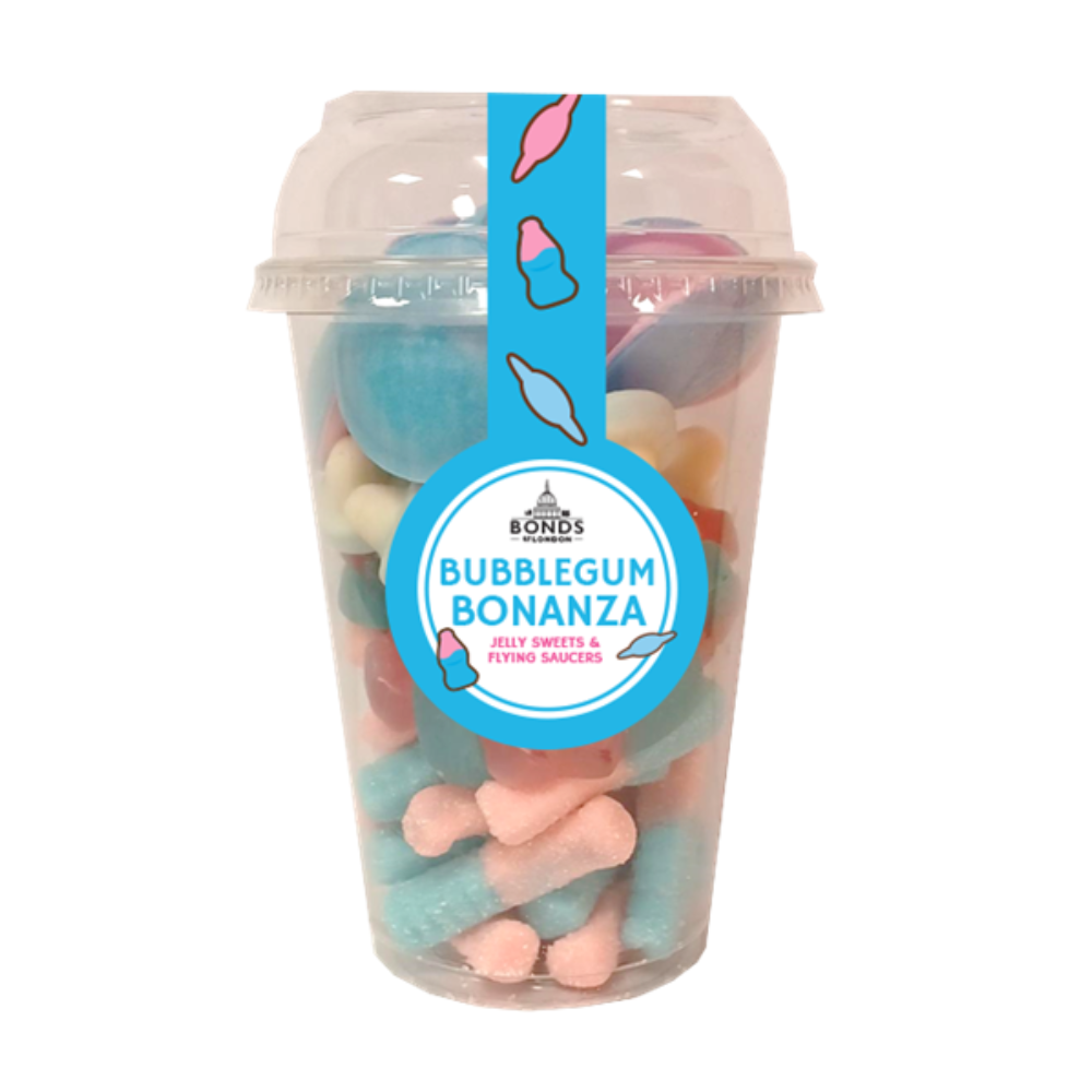 Bonds Bubblegum Bonanza Candy Cup 255g