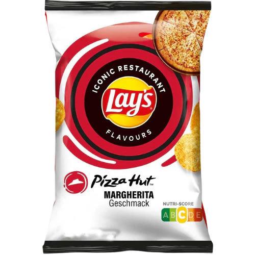 Bag of Lays Pizza Hut Crisps