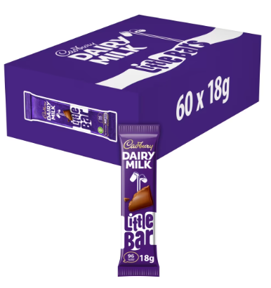 Cadbury Dairy Milk Little Bar Chocolate Bar 18g