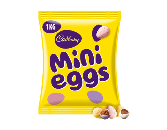 Cadbury Mini Eggs 1kg Bag