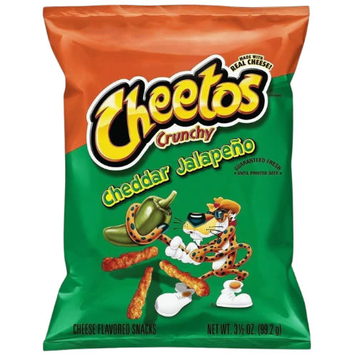 Cheetos Crunchy Cheddar Jalapeno 226.8g