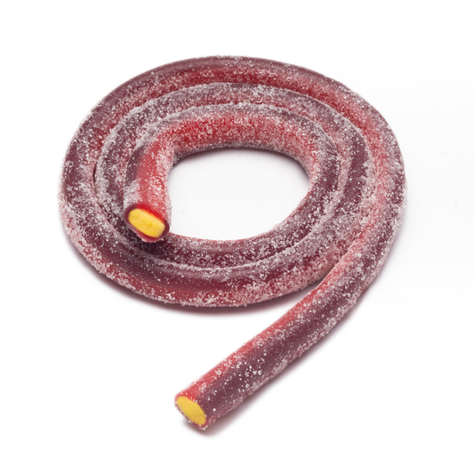 Giant Fizzy Red Blue Raspberry Cable