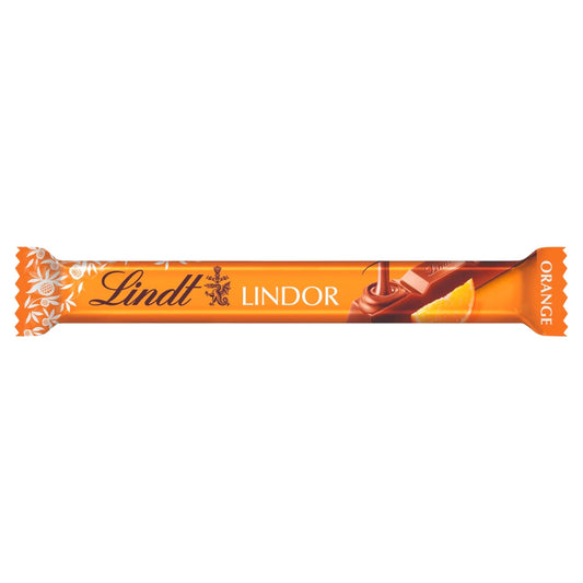 Lindt Lindor Orange Milk Chocolate Treat Bar 38G