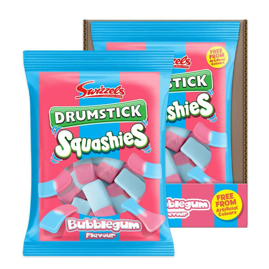 Swizzels Drumstick Squashies Bubblegum Bulk Case