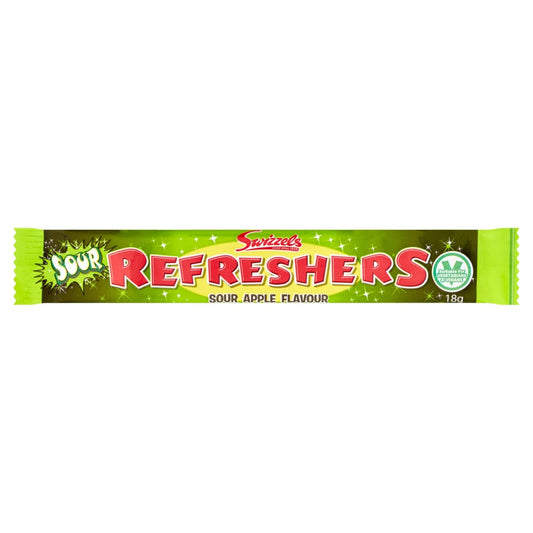 Swizzels Refreshers Sour Apple Chew Bars 18G