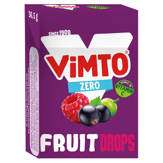 Vimto Zero Fruit Drops 36 5G