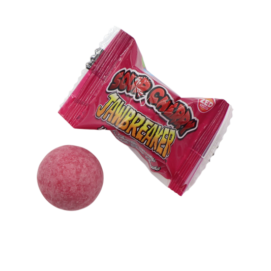 Zed Candy Sour Cherry Jawbreaker Bag 1Kg