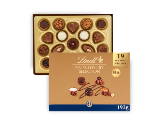 Lindt Swiss Luxury Selection Box 193g