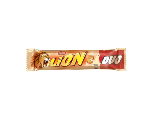 Lion White Chocolate Duo Bar 60G