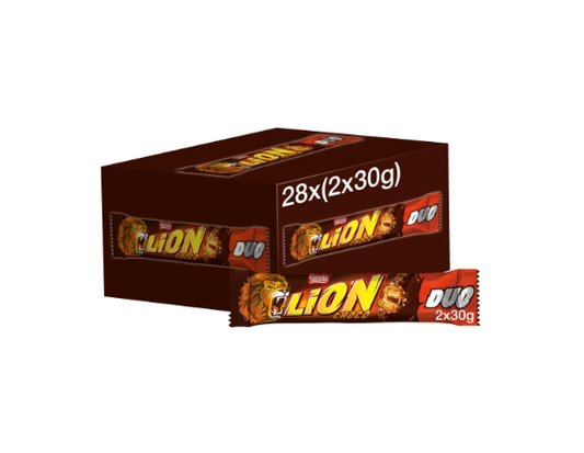 Lion Milk Chocolate Duo Bar 60G