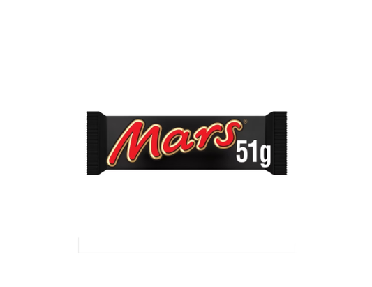 Mars Caramel Nougat Milk Chocolate Snack Bar 51G