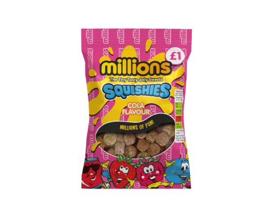 Millions Squishies Cola Bag 120G